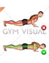 Push-up - End position (WRONG-RIGHT)