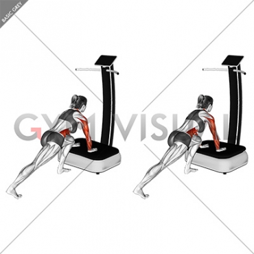 Vibrate Plate Plank (female)