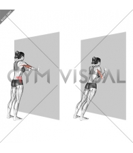 Push-up (wall) (female)