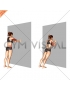 Push-up (wall) (female)