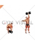 StrongMan Dumbbell One Arm Clean and Jerk