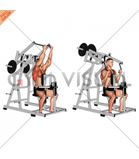Lever Reverse grip Lateral Pulldown (plate loaded)