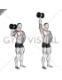 Dumbbell One Arm Shoulder Press (version 2)