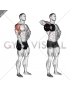 Dumbbell One Arm Upright Row