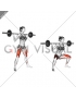 Barbell Wide Squat (female)