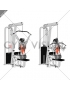 Cable Wide Grip Rear Pulldown Behind Neck (female)