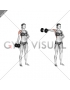 Dumbbell One Arm Lateral Raise (female)