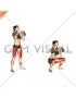 Kettlebell Front Squat (female)