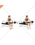 Barbell Seated Calf Raise (female)