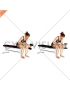 Dumbbell One Arm Seated Neutral Wrist Curl (female)
