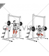 Smith Front Squat (Clean Grip) (female)