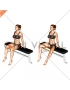 Resistance Band Seated Hip Abduction (female)