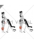 Standing Calf Raise with Support (female)