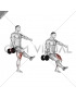 Dumbbell Single Leg Squat