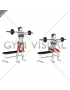 Barbell Bench Front Squat (female)