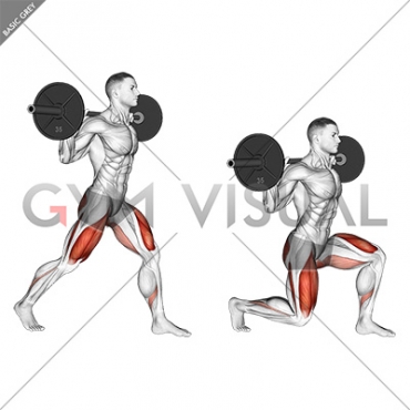 Barbell Split Squat