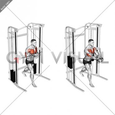 Cable Standing Close Press