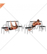 Inverted Row between Chairs