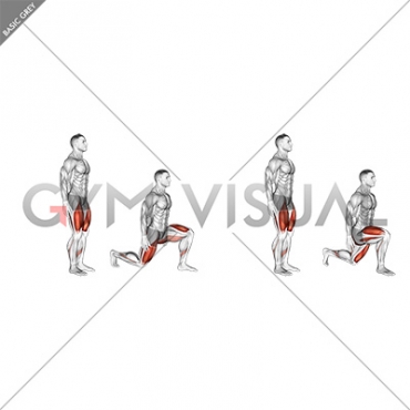 Bodyweight Rear Lunge