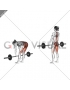 Barbell Straight Leg Deadlift (female)