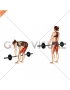 Barbell Straight Leg Deadlift (female)