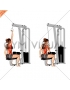 Cable One Arm Lat Pulldown (female)