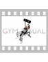 Dumbbell Incline Bench Press (female)