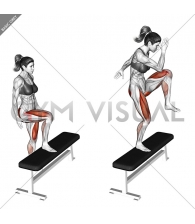 High Knee Step-up