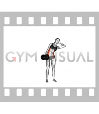 Dumbbell Side Bend (female)