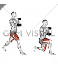 Dumbbell Goblet Split Squat