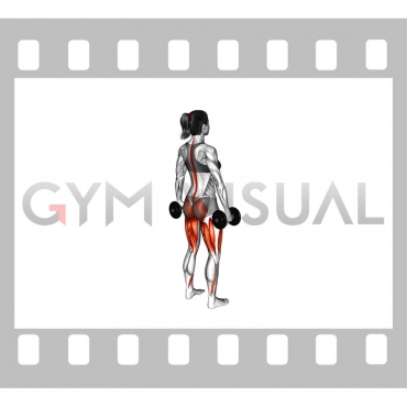 Dumbbell Deadlift (female)