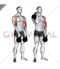 Kettlebell Alternating Hang Clean