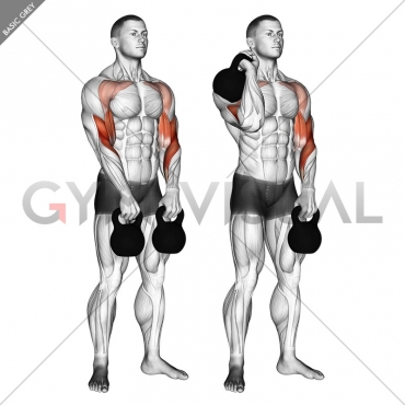 Kettlebell Alternating Hang Clean