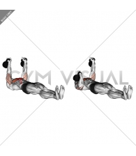 Kettlebell Alternating Press on Floor