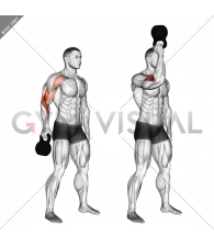 Kettlebell Bottoms Up Clean From The Hang Position