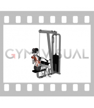 Cable Reverse Grip Pulldown (female)