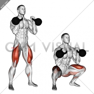 Kettlebell Front Squat