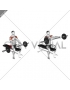 Barbell Seated Front Raise