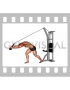 Cable Rope High Pulley Overhead Tricep Extension