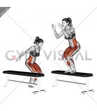 Lateral Twist box Jump