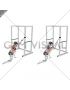 Band Kneeling One Arm Pulldown (female)