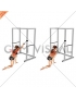 Band Kneeling One Arm Pulldown (female)