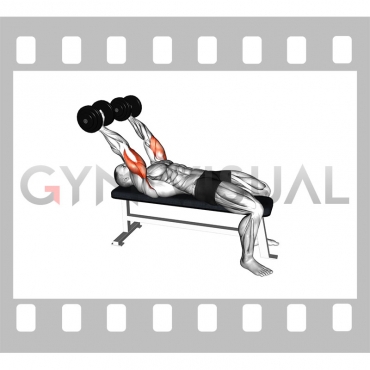 Dumbbell Pronate-grip Triceps Extension