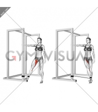 Band hip adduction