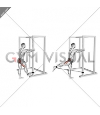 Band Standing Hip Extension (male)