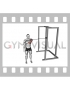 Band Cross Body One Arm Chest Press (male)
