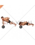 Single Arm Push-Up on Medicine Ball (male)