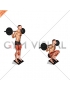 Barbell Elevated Heel Squat