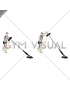 Landmine Resistance Band One Arm Shoulder Press