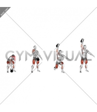 Kettlebell Split Snatch